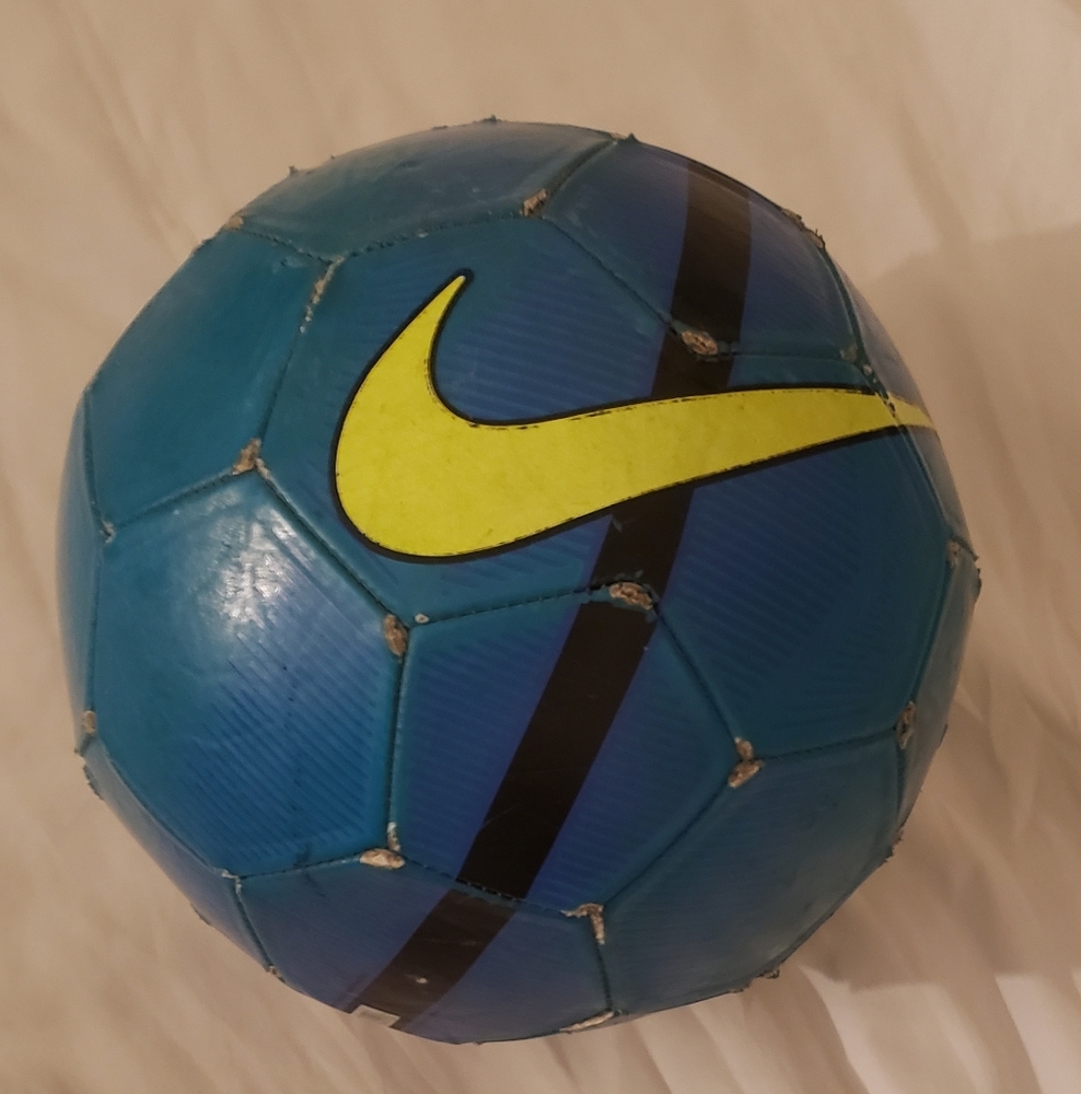 Nike Blue Soccer Ball